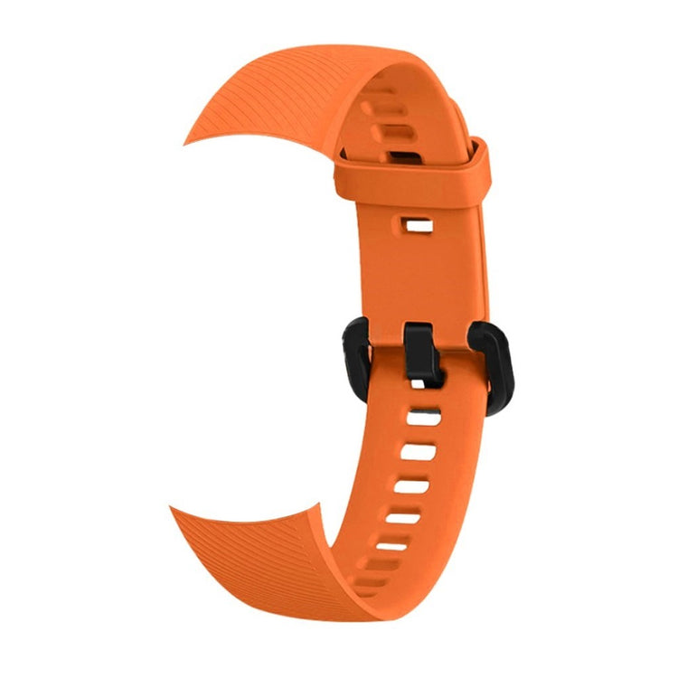 Super flot Honor Band 5 Silikone Rem - Orange#serie_6