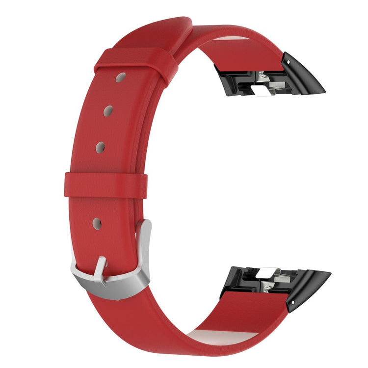 Rigtigt Godt Kunstlæder Universal Rem passer til Smartwatch - Rød#serie_3