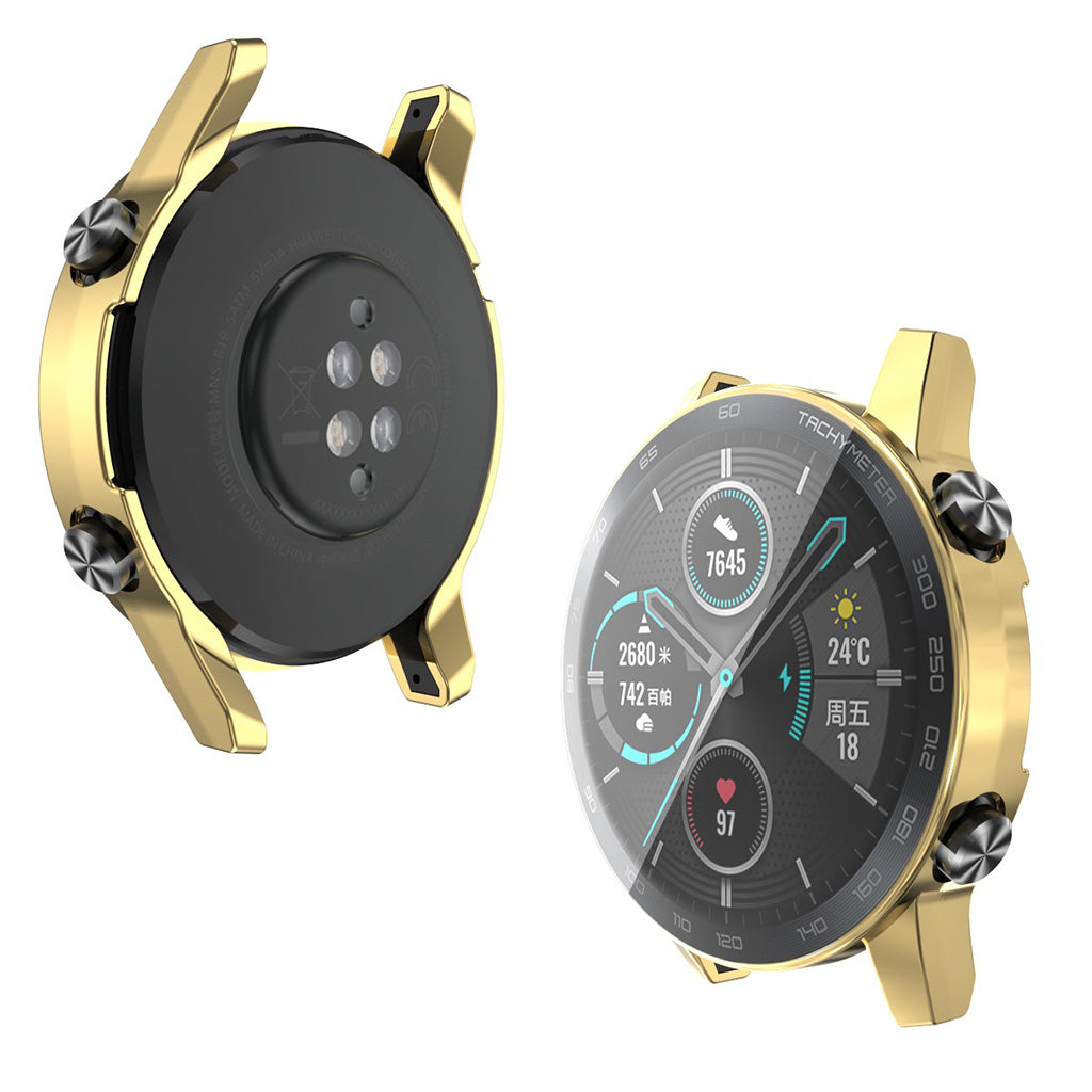 Mega Godt Honor MagicWatch 2 46mm Plastik Cover - Guld#serie_4