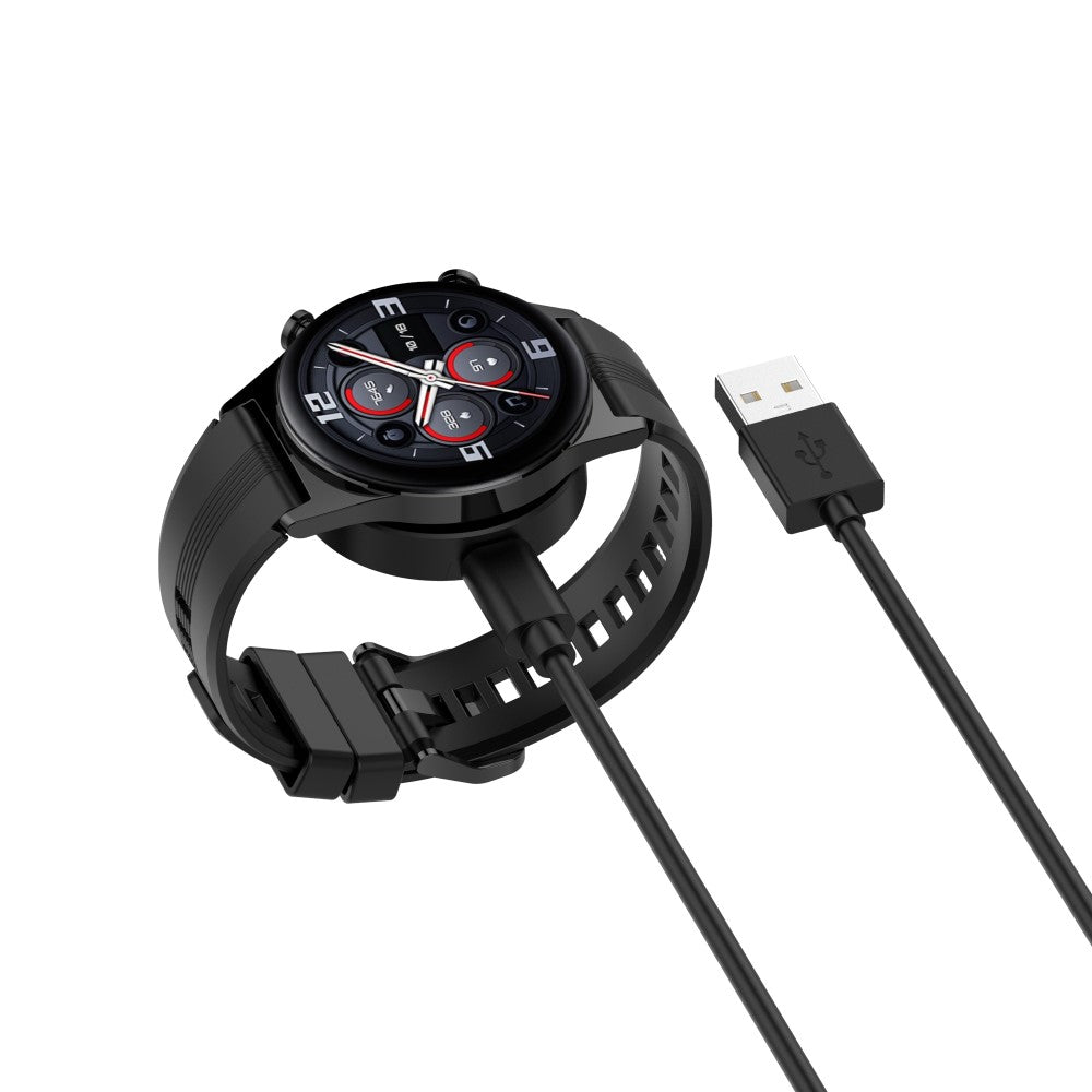 Plastik Honor Watch GS 3  Magnetisk Ladestation - Sort#serie_1