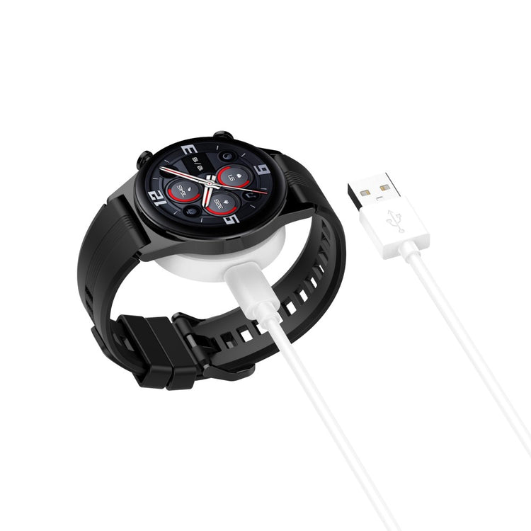 Plastik Honor Watch GS 3  Magnetisk Ladestation - Hvid#serie_2