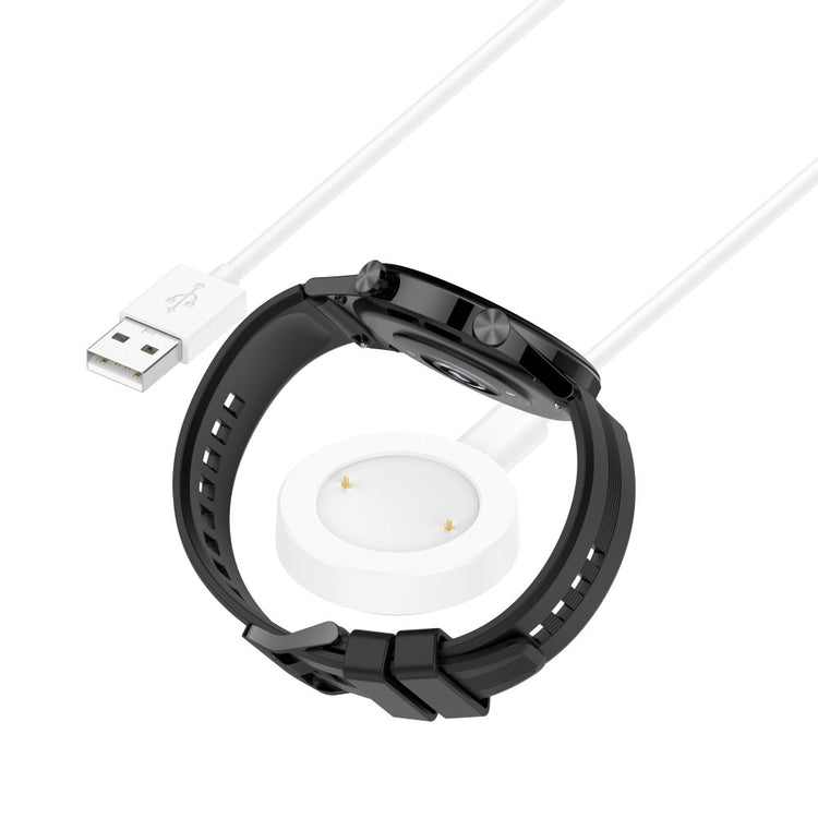 Plastik Honor Watch GS 3  Magnetisk Ladestation - Hvid#serie_2