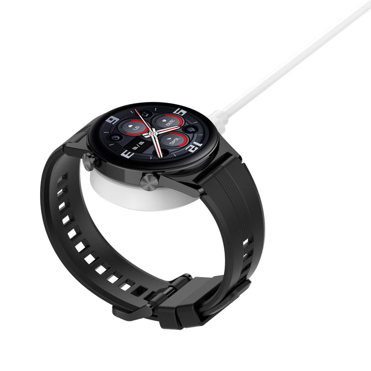 Plastik Honor Watch GS 3  Magnetisk Ladestation - Hvid#serie_2