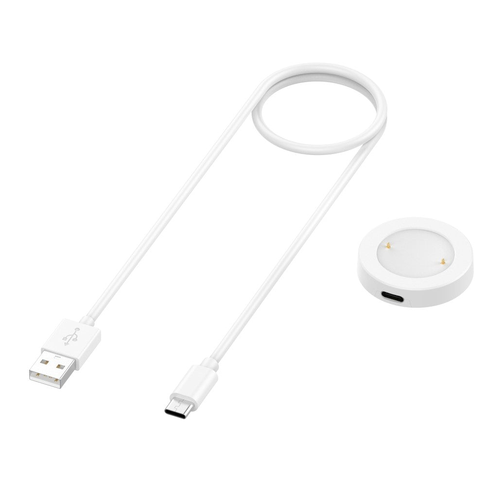 Plastik Honor Watch GS 3  Magnetisk Ladestation - Hvid#serie_2