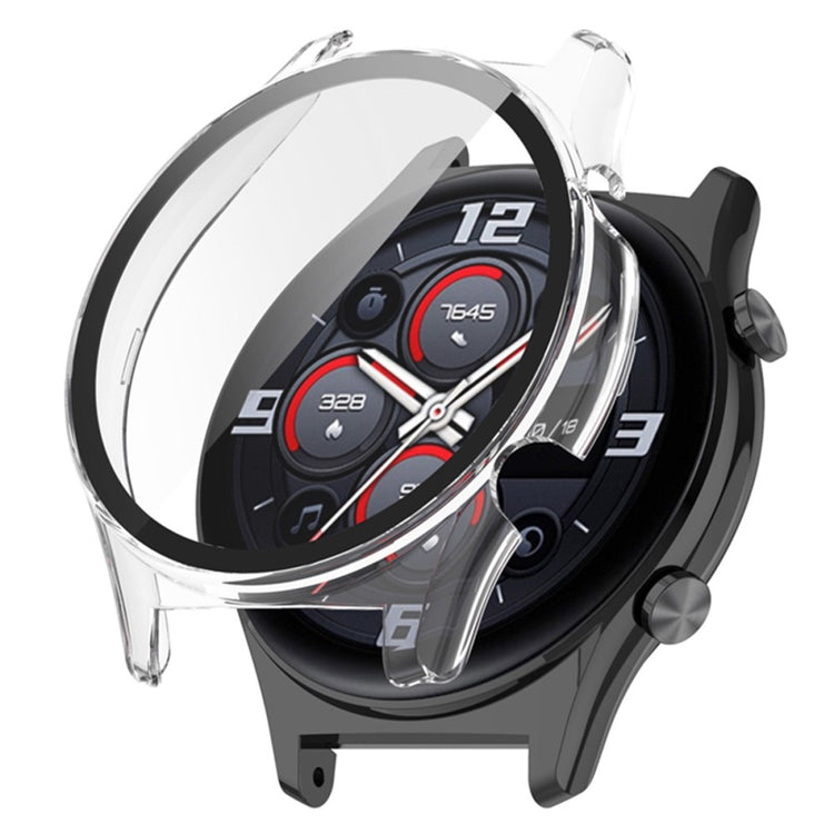 Super Godt Honor Watch GS 3 Cover med Skærmbeskytter i Plastik og Hærdet Glas - Gennemsigtig#serie_2