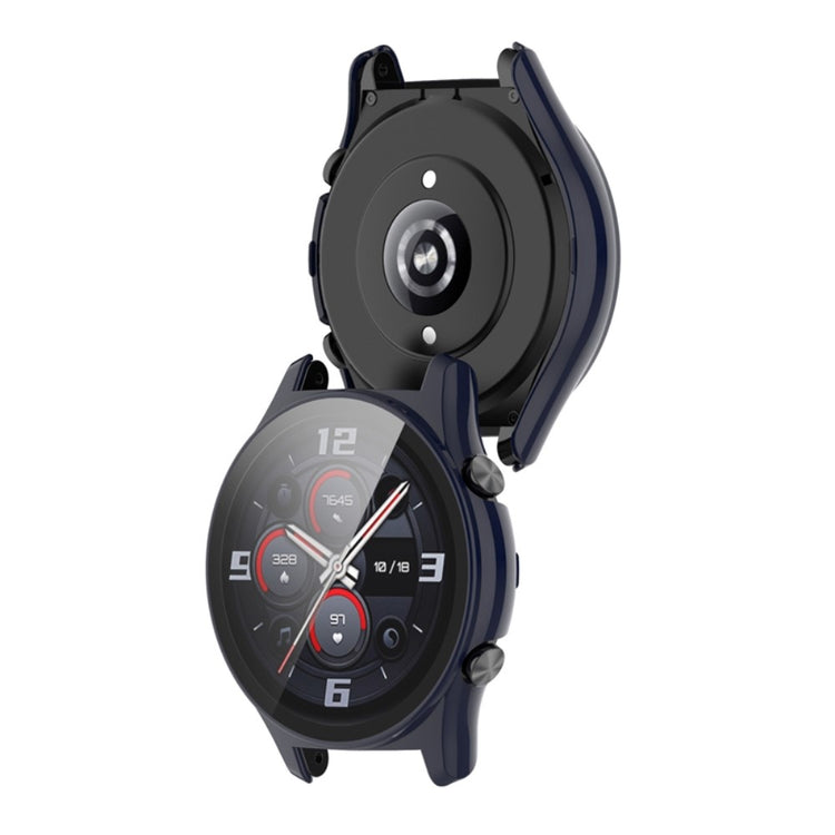 Super Godt Honor Watch GS 3 Cover med Skærmbeskytter i Plastik og Hærdet Glas - Blå#serie_4