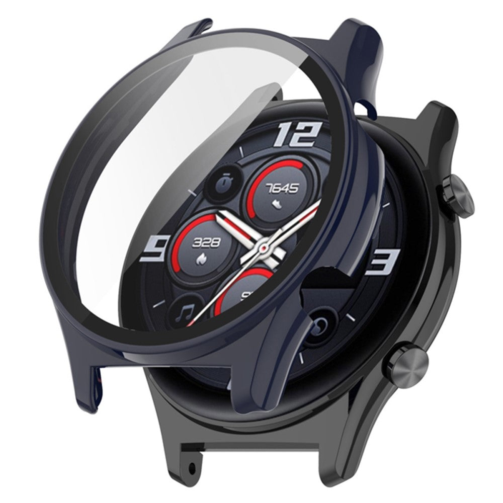 Super Godt Honor Watch GS 3 Cover med Skærmbeskytter i Plastik og Hærdet Glas - Blå#serie_4