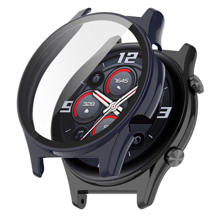 Super Godt Honor Watch GS 3 Cover med Skærmbeskytter i Plastik og Hærdet Glas - Blå#serie_4
