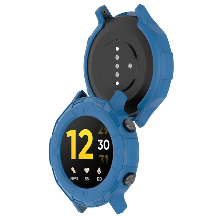 Realme Watch S Beskyttende Silikone Bumper  - Blå#serie_2