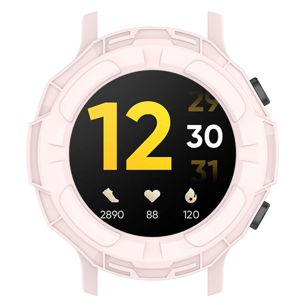 Realme Watch S Beskyttende Silikone Bumper  - Pink#serie_5