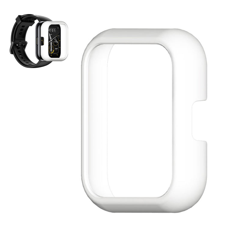 Realme Watch 2 Pro Enkel Silikone Bumper  - Hvid#serie_1