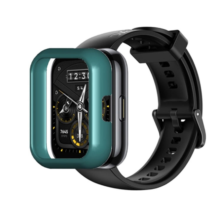 Realme Watch 2 Pro Enkel Silikone Bumper  - Grøn#serie_3