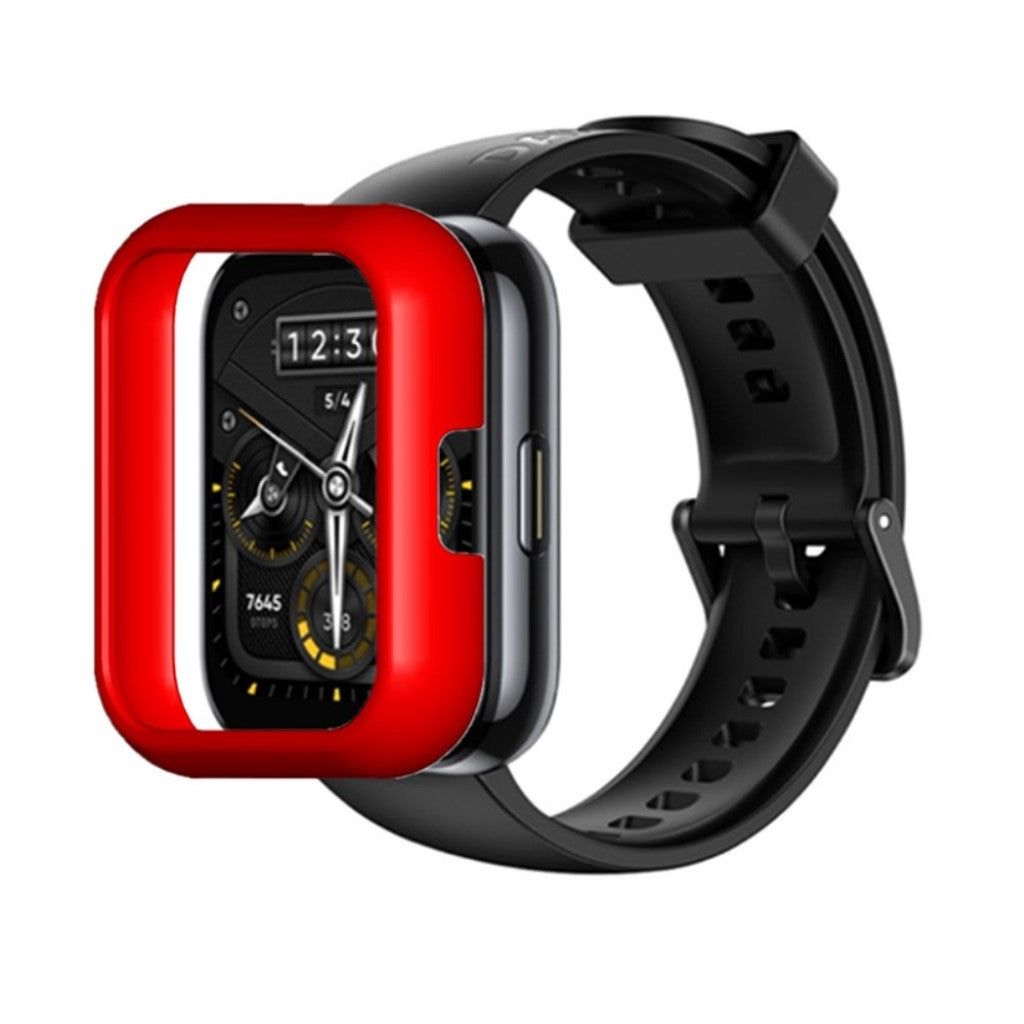 Realme Watch 2 Pro Enkel Silikone Bumper  - Rød#serie_5