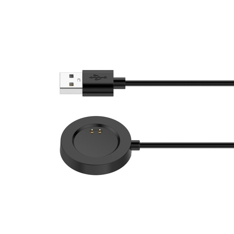 1m Plastik Realme Watch 2 / Realme Watch 2 Pro  Magnetisk Ladestation - Sort#serie_2