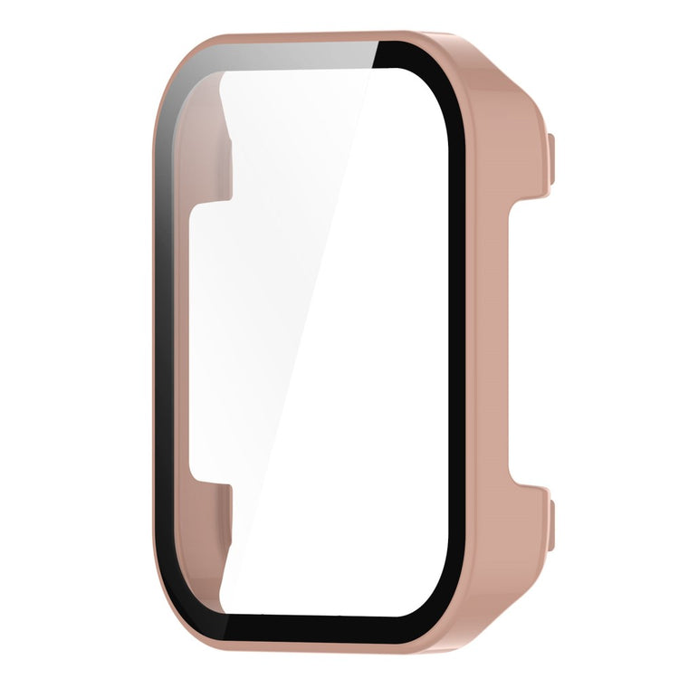 Meget Godt Realme Watch 3 Cover med Skærmbeskytter i Plastik og Hærdet Glas - Pink#serie_6