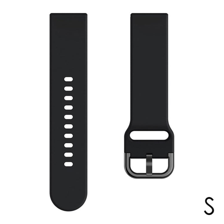 Rigtigt pænt Haylou SmartWatch Silikone Rem - Størrelse: S - Sort#serie_4