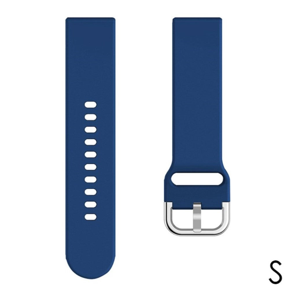 Rigtigt pænt Haylou SmartWatch Silikone Rem - Størrelse: S - Blå#serie_7