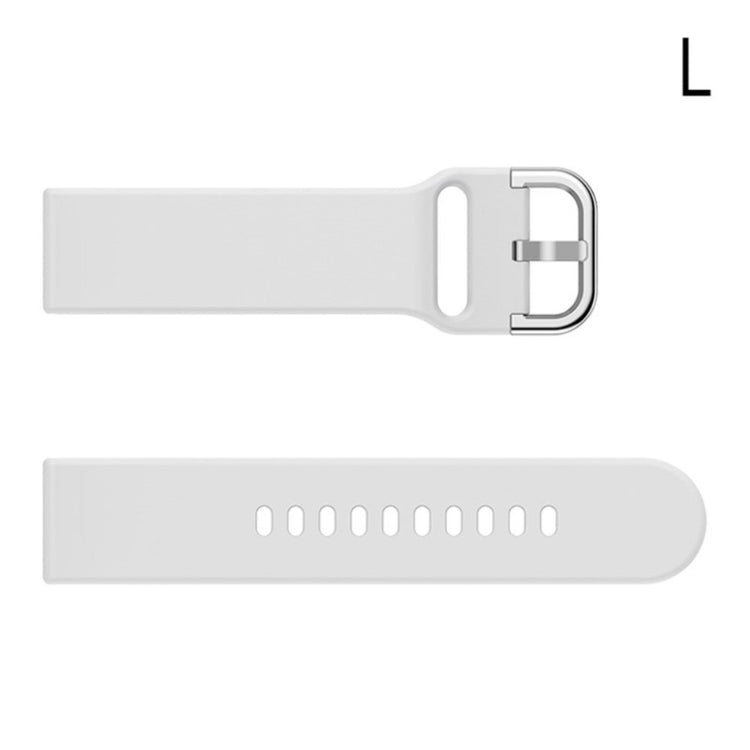 Helt vildt cool Haylou SmartWatch Silikone Rem - Størrelse: L - Hvid#serie_1