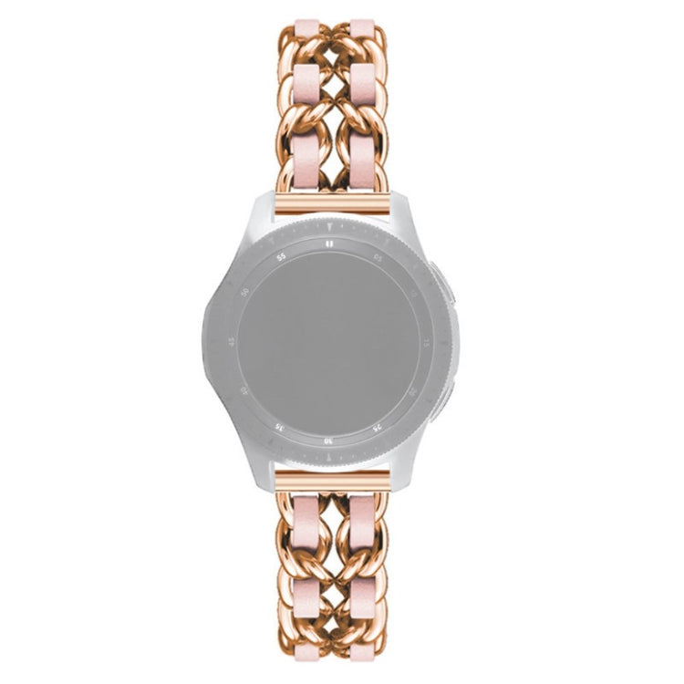 Helt vildt smuk Universal Metal og Kunstlæder Rem - Pink#serie_5