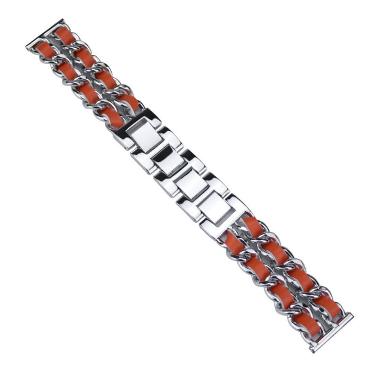 Helt vildt smuk Universal Metal og Kunstlæder Rem - Orange#serie_7