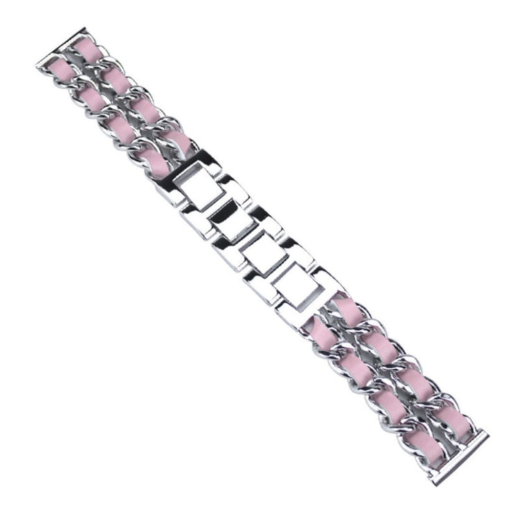 Helt vildt smuk Universal Metal og Kunstlæder Rem - Pink#serie_8
