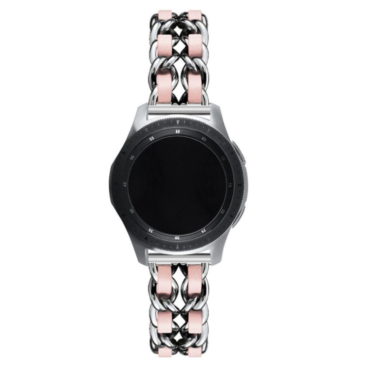 Helt vildt smuk Universal Metal og Kunstlæder Rem - Pink#serie_8