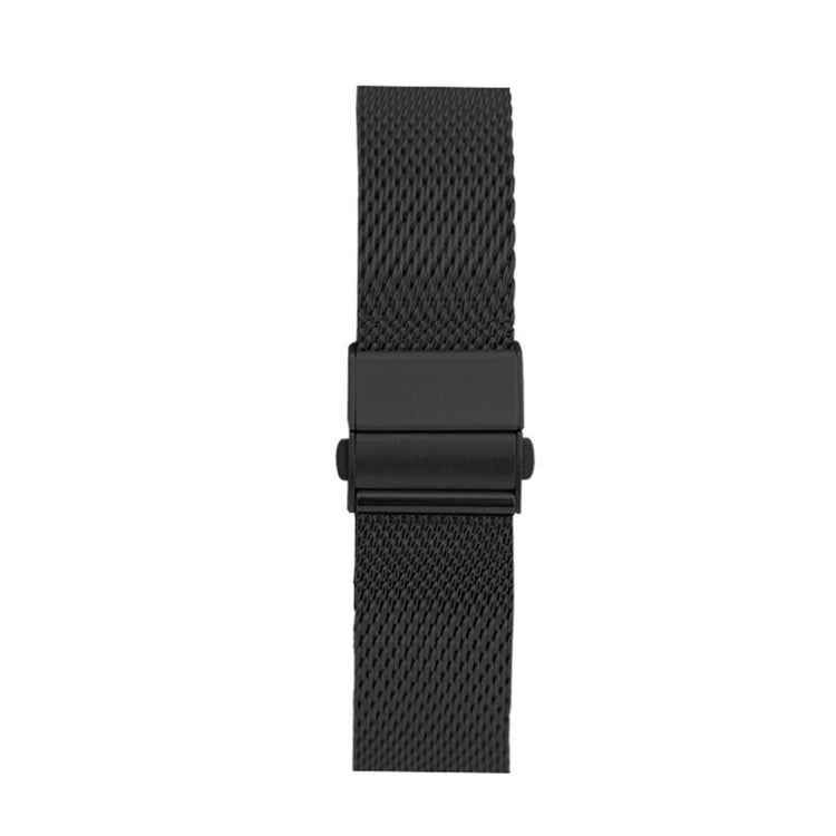 Helt vildt cool 22mm Metal Rem - Sort#serie_1